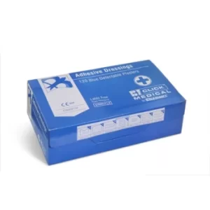 Blue Detectable Plasters 120 Assorted