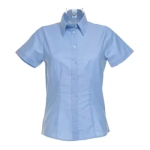 KK360 S/S L/Blue Ladies Oxford Shirt Size 10