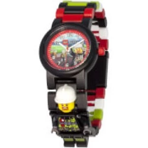LEGO City Fireman Minifigure Link Watch