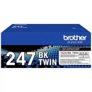 Brother Toner cartridge TN-247BKTWIN TN247BKTWIN Original 3000 Sides