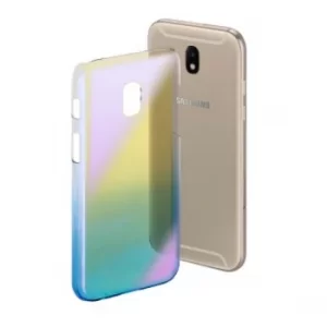 Hama "Mirror" Cover for Samsung Galaxy J3 (2017), yellow/blue