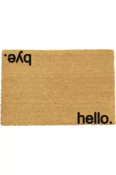 Hello Bye Doormat - Regular 60x40cm