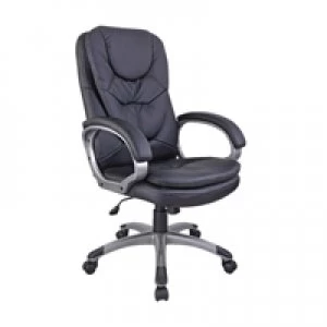 Arista Murcia Leather Look Executive Black Chair KF97092