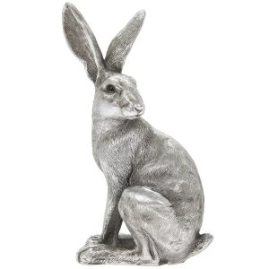 Reflections Silver Hare Figurine By Leonardo