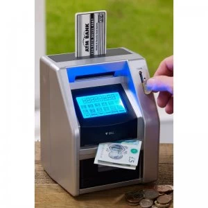 Digital ATM Machine Saving Bank