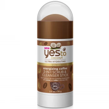 yes to Coconut & Coffee 2-in-1 Scrub & Cleanser Stick 70g