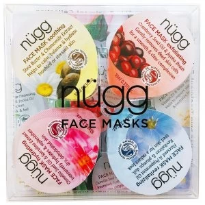 Nugg Variety Four Face Mask Pack for Radiant Skin