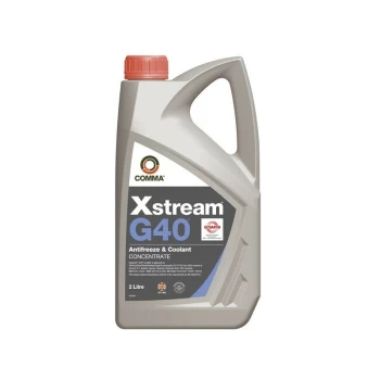 Xstream G40 Antifreeze & Coolant - Concentrated - 2 Litre - XSG402L - Comma