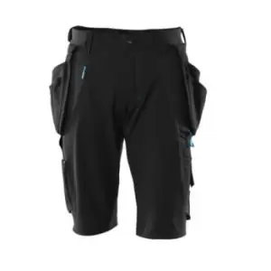 Mascot Black Craftsmens Shorts with Detachable Holster Pockets - C52 (W36.5)