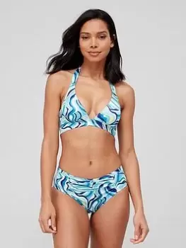 DORINA Delmonico Light Padded Bikini Top - Blue Size 20, Women