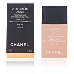 Chanel Vitalumiere Aqua Fluid Foundation Color 30 Beige