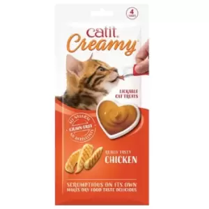 Catit Creamy Lickable Cat Treats Chicken, 10g