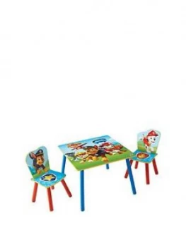 Paw Patrol Table And 2 Chairs Set By Hellohome