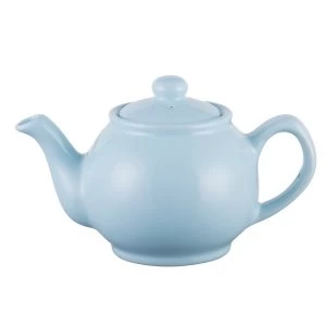Price and Kensington Pastel Fine Stoneware Traditional 2 Cup Pastel Blue Teapot 22 x 14 x 14 cm