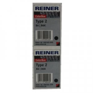Colop Reiner B6K Replacement Pad Black Pack of 2 RB6KINK