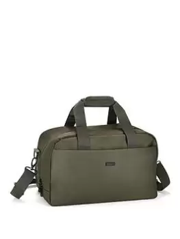 Rock Luggage Platinum Olive Green Underseat Holdall