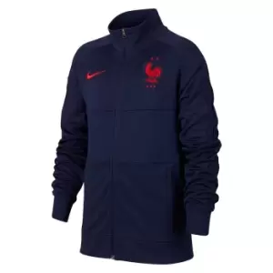 2020-2021 France Nike Anthem Jacket (Navy) - Kids