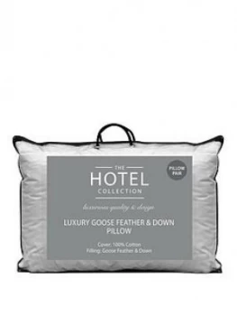 Hotel Collection Luxury Goose Feather and Down Pillow Pair