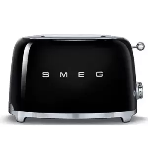 SMEG 50s Retro Style TSF01BLUK 2 Slice Toaster