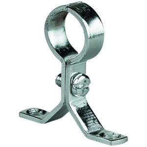 Wickes Chrome Effect Stand Off Pipe Clips - 15mm Pack of 2