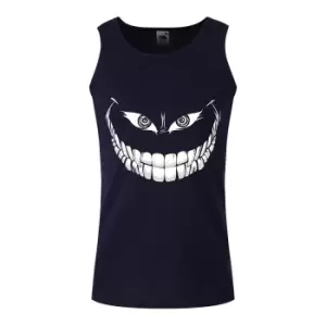 Grindstore Mens Crazy Monster Vest Top (S) (Navy)
