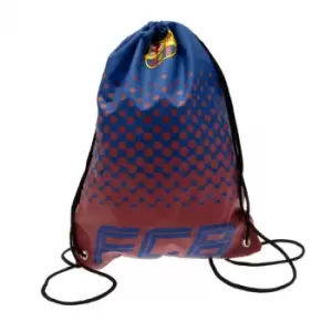 FC Barcelona Fade Design Drawstring Gym Bag (44 x 33cm) (Blue/Red)
