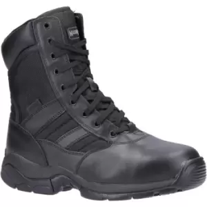 Magnum Panther 8.0 Mens Leather Steel Toe Safety Boots (8 UK) (Black) - Black