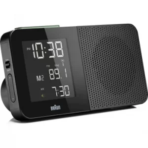 Braun Clocks Digital Radio Alarm Clock Radio Controlled