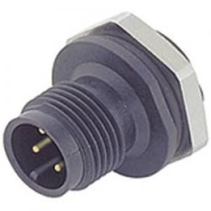 Binder 09 0433 87 05 M12 Sensor Actuator Connector Screw Cap Straight