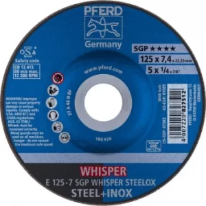 Grind Whl E 125-7 SGP Whisper Steelox