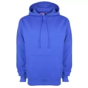 FDM Unisex Plain Original Hooded Sweatshirt / Hoodie (300 GSM) (XL) (Royal)