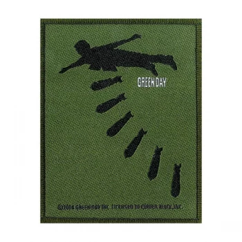 Green Day - Bombs Standard Patch