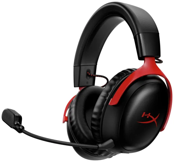 HyperX Cloud III Wireless Gaming Headset - Black & Red