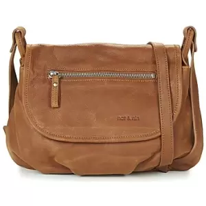 Nat et Nin JEN womens Shoulder Bag in Brown - Sizes One size