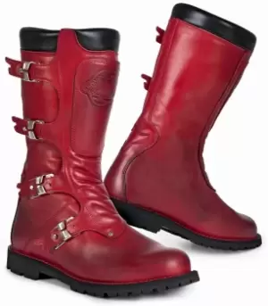 Stylmartin Continental Waterproof Boots, red, Size 46, red, Size 46