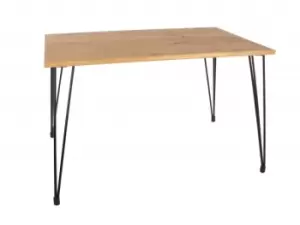 Core Augusta 118cm Rectangular Dining Table Flat Packed