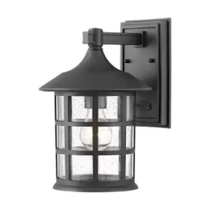 Hinkley Freeport Outdoor Wall Lantern Textured Black, IP44