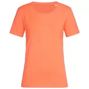Stedman Womens/Ladies Stars T-Shirt (XS) (Salmon Pink)