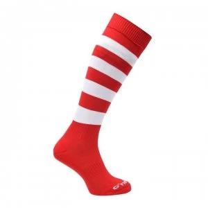 ONeills Football Hoop Socks Mens - Red/White