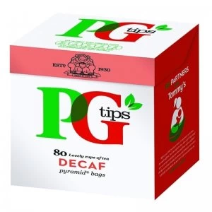 PG Tips Decaf Pyramid Bags 80x Tea Bags