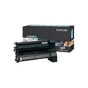 Lexmark C7700CS Cyan Laser Toner Ink Cartridge