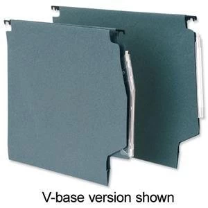 5 Star Lateral File Manilla with Clear Tabs and Inserts 180gsm Green Pack of 50