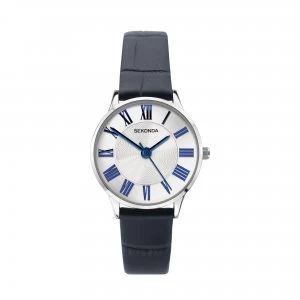 Sekonda Silver And Blue Classical Watch - 2965