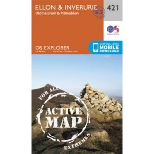 Ellon and Inverurie by Ordnance Survey (Sheet map, folded, 2015)