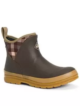 Muck Boots Originals Ankle Wellington Boots - Brown , Brown, Size 5, Women