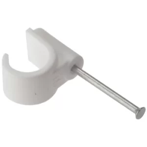 ForgeFix PCMN16 Pipe Clip With Masonry Nail 16mm Box 100