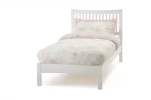 Serene Mya 3ft Single Opal White Bed