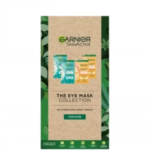 Garnier Sheet Mask Eye Mask Collection with 4 Eye Masks