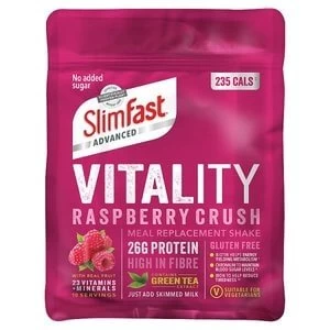 SlimFast Vital Raspberry Crush Powder 400g