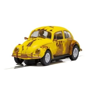Volkwagen Beetle Rusty Yellow 1:32 Scalextric Classic Street Car